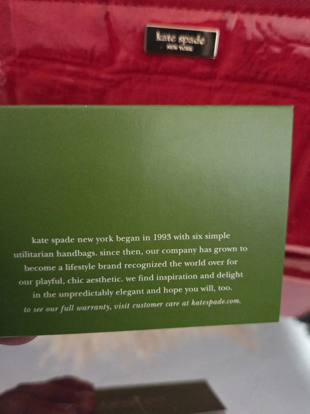 kate spade good pre